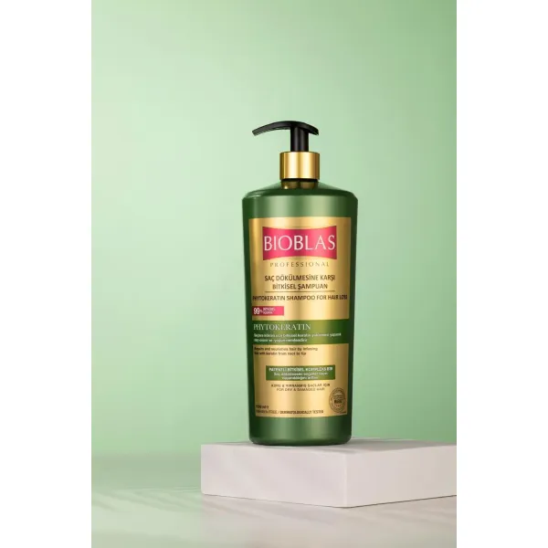 Bioblas Professional Phytokeratin Shampoo 1L – turecki szampon wzmacniający włosy